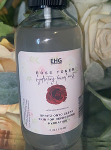 Rose Toner: Hydrating Facial Mist